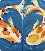 koi painting